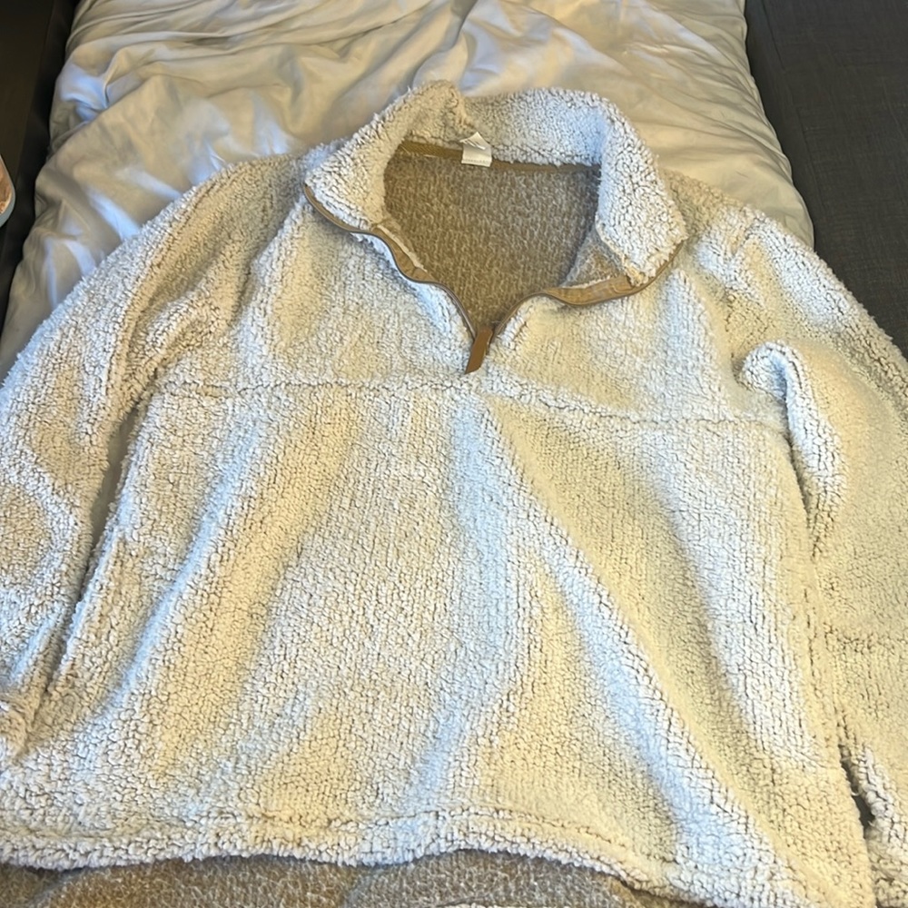 Level 8 Fuzzy Zip-Up Fleece Jacket